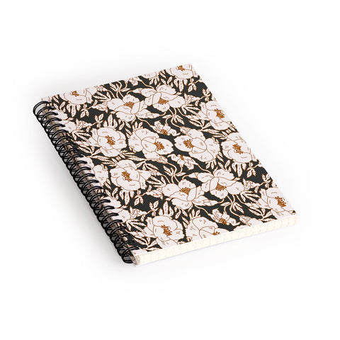 Holli Zollinger INDRA POPPY DARK Spiral Notebook