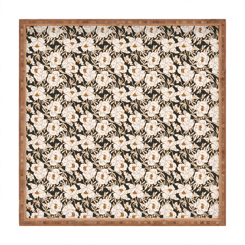 Holli Zollinger INDRA POPPY DARK Square Tray