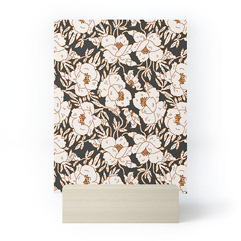 Holli Zollinger INDRA POPPY DARK Mini Art Print