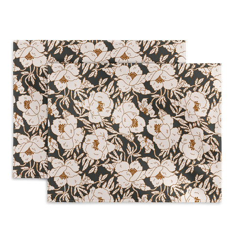 Holli Zollinger INDRA POPPY DARK Placemat