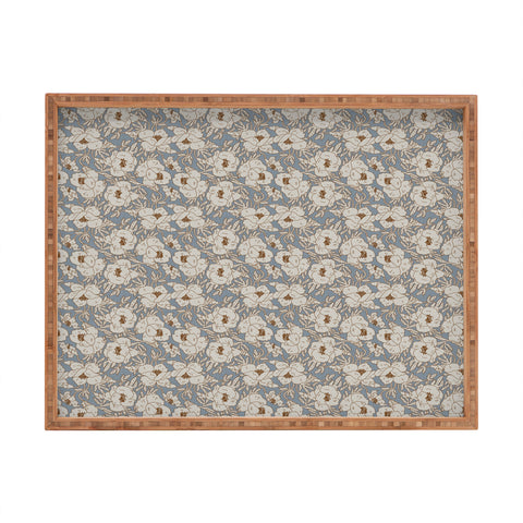 Holli Zollinger INDRA POPPY DENIM Rectangular Tray