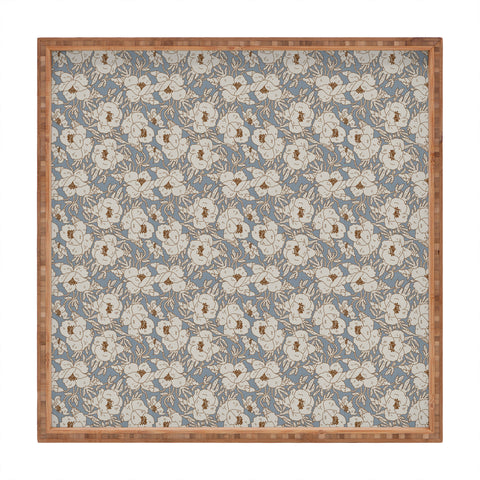 Holli Zollinger INDRA POPPY DENIM Square Tray