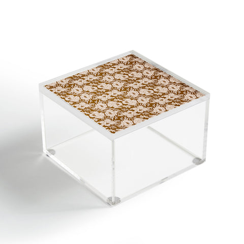 Holli Zollinger INDRA POPPY OCHRE Acrylic Box