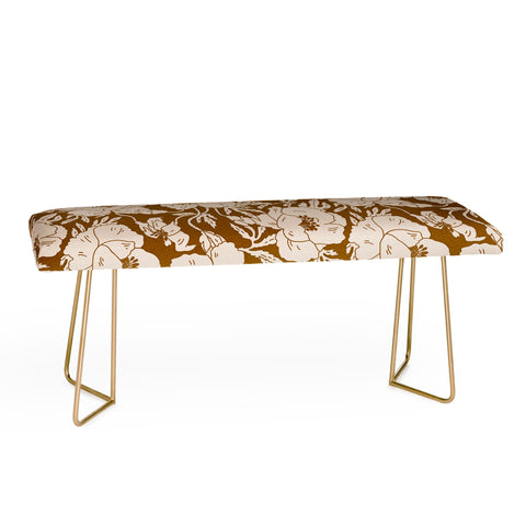 Holli Zollinger INDRA POPPY OCHRE Bench