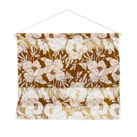 Holli Zollinger INDRA POPPY OCHRE Wall Hanging Landscape