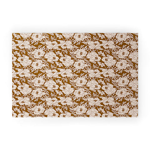 Holli Zollinger INDRA POPPY OCHRE Welcome Mat