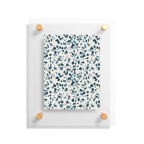 Holli Zollinger INDRA TERRAZZO NAVY Floating Acrylic Print