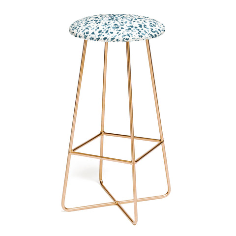 Holli Zollinger INDRA TERRAZZO NAVY Bar Stool