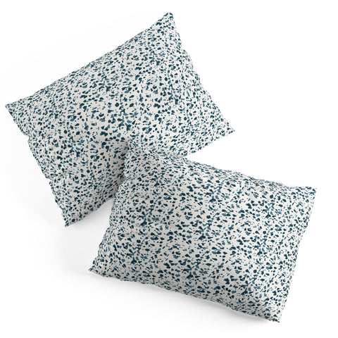 Holli Zollinger INDRA TERRAZZO NAVY Pillow Shams