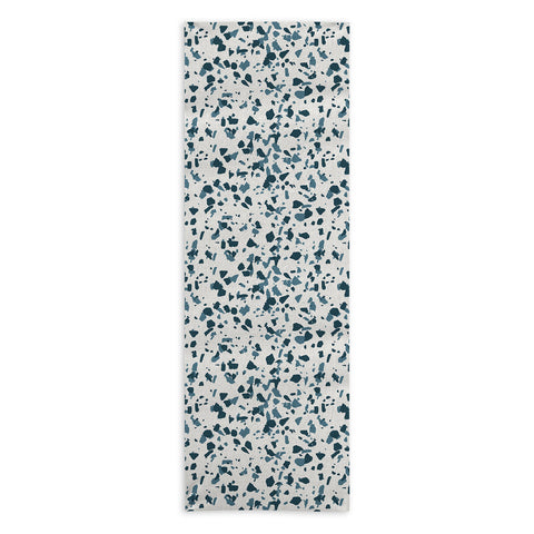 Holli Zollinger INDRA TERRAZZO NAVY Yoga Towel