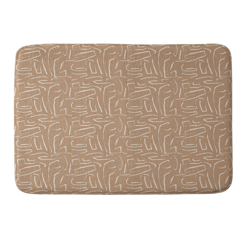 Holli Zollinger INDU SAND Memory Foam Bath Mat