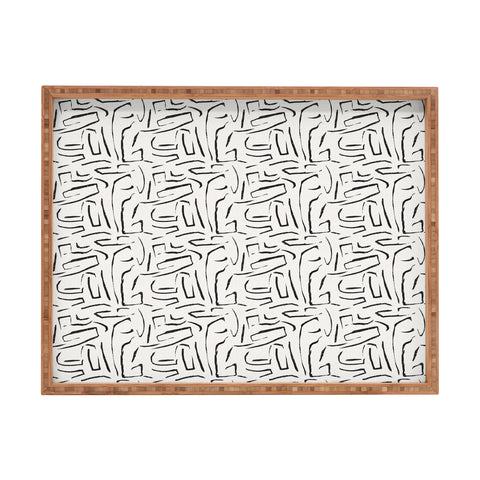 Holli Zollinger INDU WHITE Rectangular Tray
