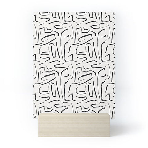 Holli Zollinger INDU WHITE Mini Art Print