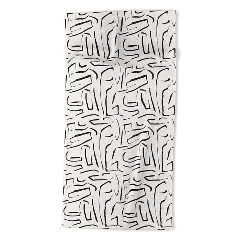 Holli Zollinger INDU WHITE Beach Towel
