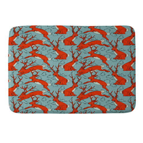 Holli Zollinger Jackalopes Memory Foam Bath Mat