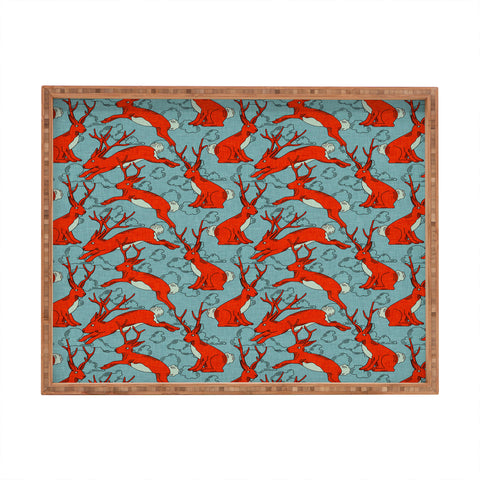 Holli Zollinger Jackalopes Rectangular Tray
