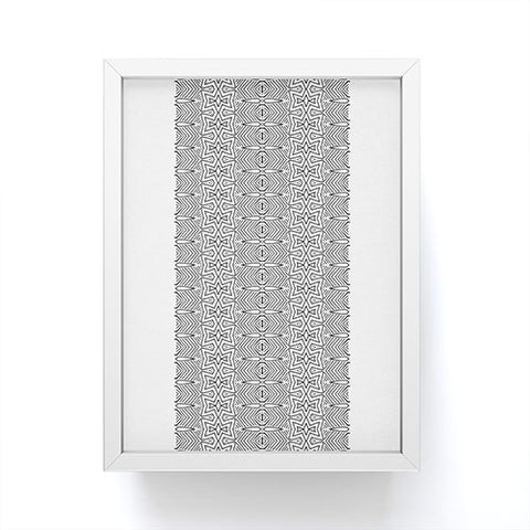 Holli Zollinger JAFFA STRIPE Framed Mini Art Print