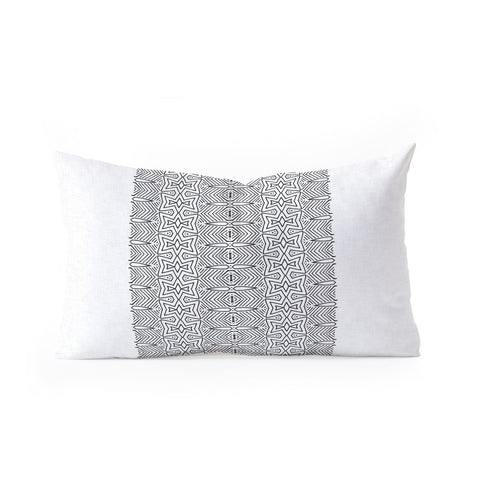 Holli Zollinger JAFFA STRIPE Oblong Throw Pillow