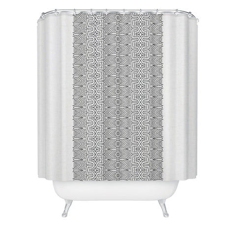 Holli Zollinger JAFFA STRIPE Shower Curtain