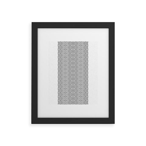 Holli Zollinger JAFFA STRIPE Framed Art Print