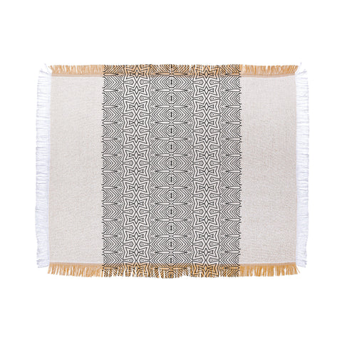 Holli Zollinger JAFFA STRIPE Throw Blanket