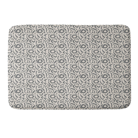 Holli Zollinger JULES GREY Memory Foam Bath Mat