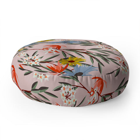 Holli Zollinger Jungle Bungalow Floor Pillow Round
