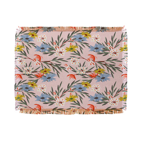 Holli Zollinger Jungle Bungalow Throw Blanket