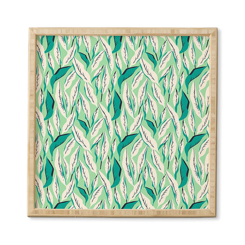 Holli Zollinger JUNGLE PALM TROPICA Framed Wall Art