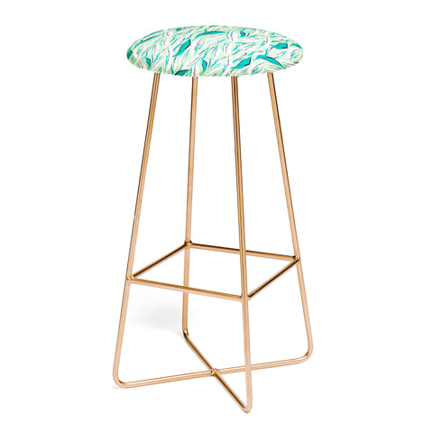 Holli Zollinger JUNGLE PALM TROPICA Bar Stool