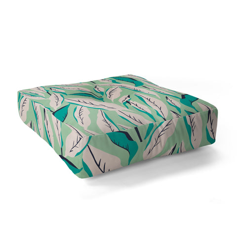 Holli Zollinger JUNGLE PALM TROPICA Floor Pillow Square