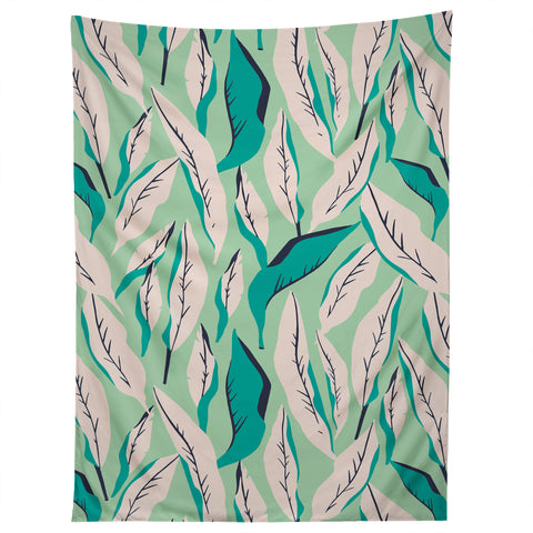 Holli Zollinger JUNGLE PALM TROPICA Tapestry