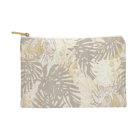 Holli Zollinger JUNGLE TIGER LINEN Pouch