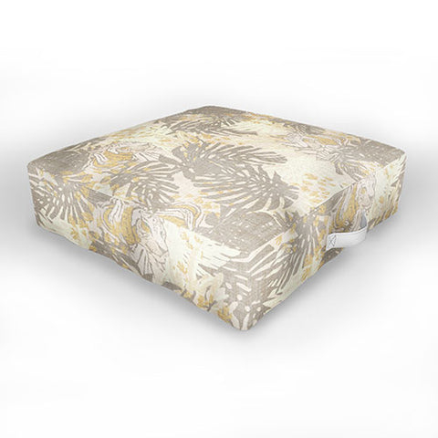 Holli Zollinger JUNGLE TIGER LINEN Outdoor Floor Cushion