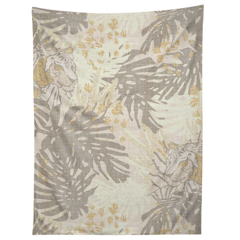 Holli Zollinger JUNGLE TIGER LINEN Tapestry