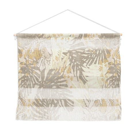 Holli Zollinger JUNGLE TIGER LINEN Wall Hanging Landscape