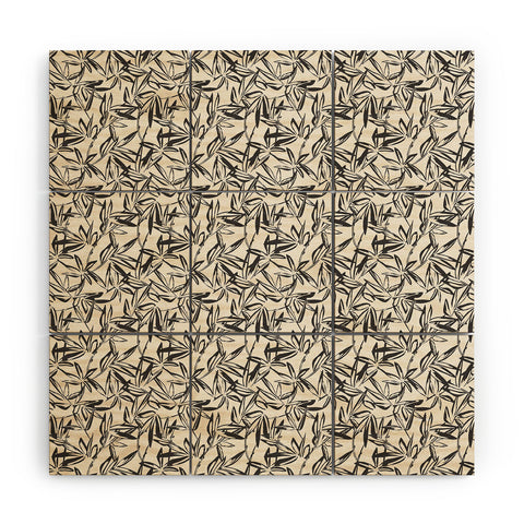 Holli Zollinger JUNGLIA CHARCOAL Wood Wall Mural