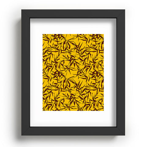 Holli Zollinger JUNGLIA PALM GOLD Recessed Framing Rectangle