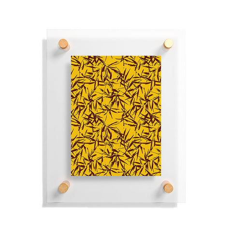 Holli Zollinger JUNGLIA PALM GOLD Floating Acrylic Print