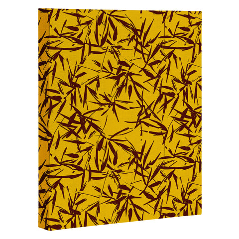 Holli Zollinger JUNGLIA PALM GOLD Art Canvas