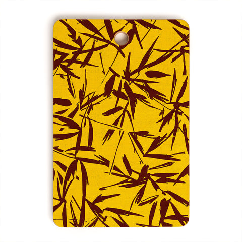 Holli Zollinger JUNGLIA PALM GOLD Cutting Board Rectangle