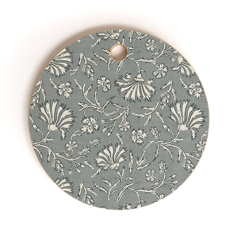Holli Zollinger KALAMI LINEN Cutting Board Round