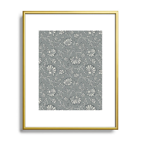 Holli Zollinger KALAMI LINEN Metal Framed Art Print