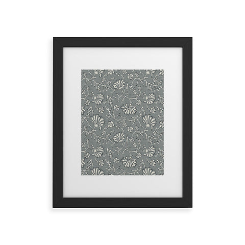 Holli Zollinger KALAMI LINEN Framed Art Print