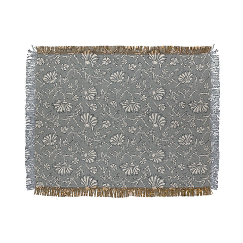 Holli Zollinger KALAMI LINEN Throw Blanket