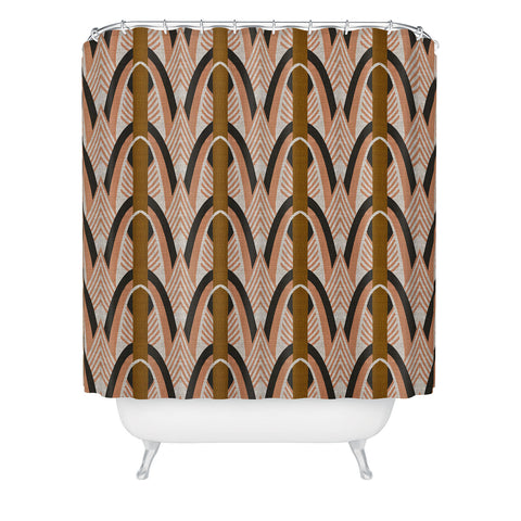Holli Zollinger KALI KAMA PINK Shower Curtain