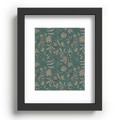 Holli Zollinger KAMAI TEAL Recessed Framing Rectangle