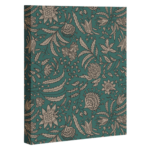 Holli Zollinger KAMAI TEAL Art Canvas