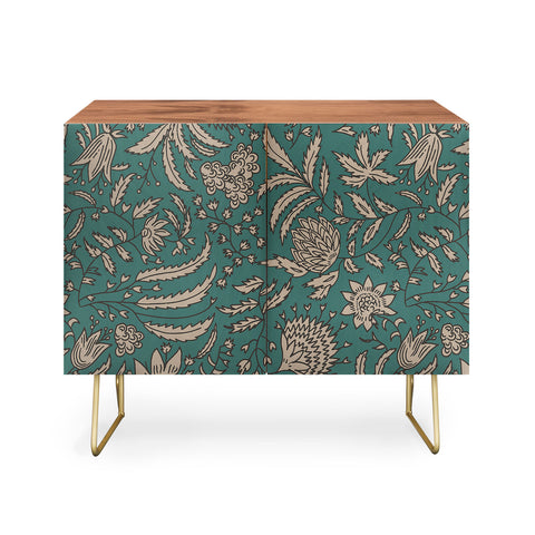 Holli Zollinger KAMAI TEAL Credenza