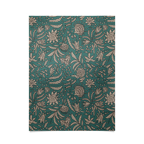Holli Zollinger KAMAI TEAL Poster